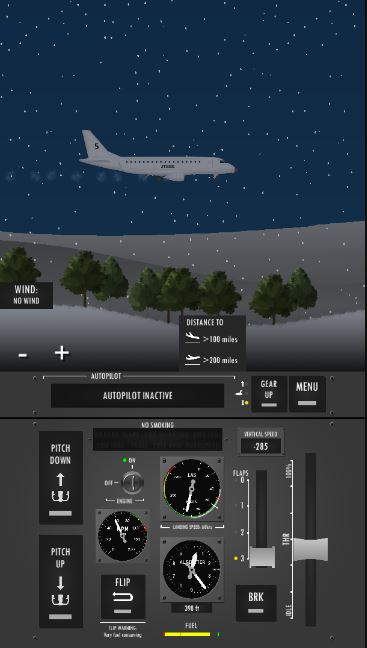 Flight Simulator 2D Game